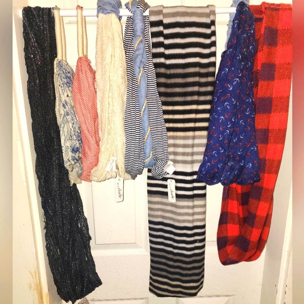 Set of 12 Infinity Scarves